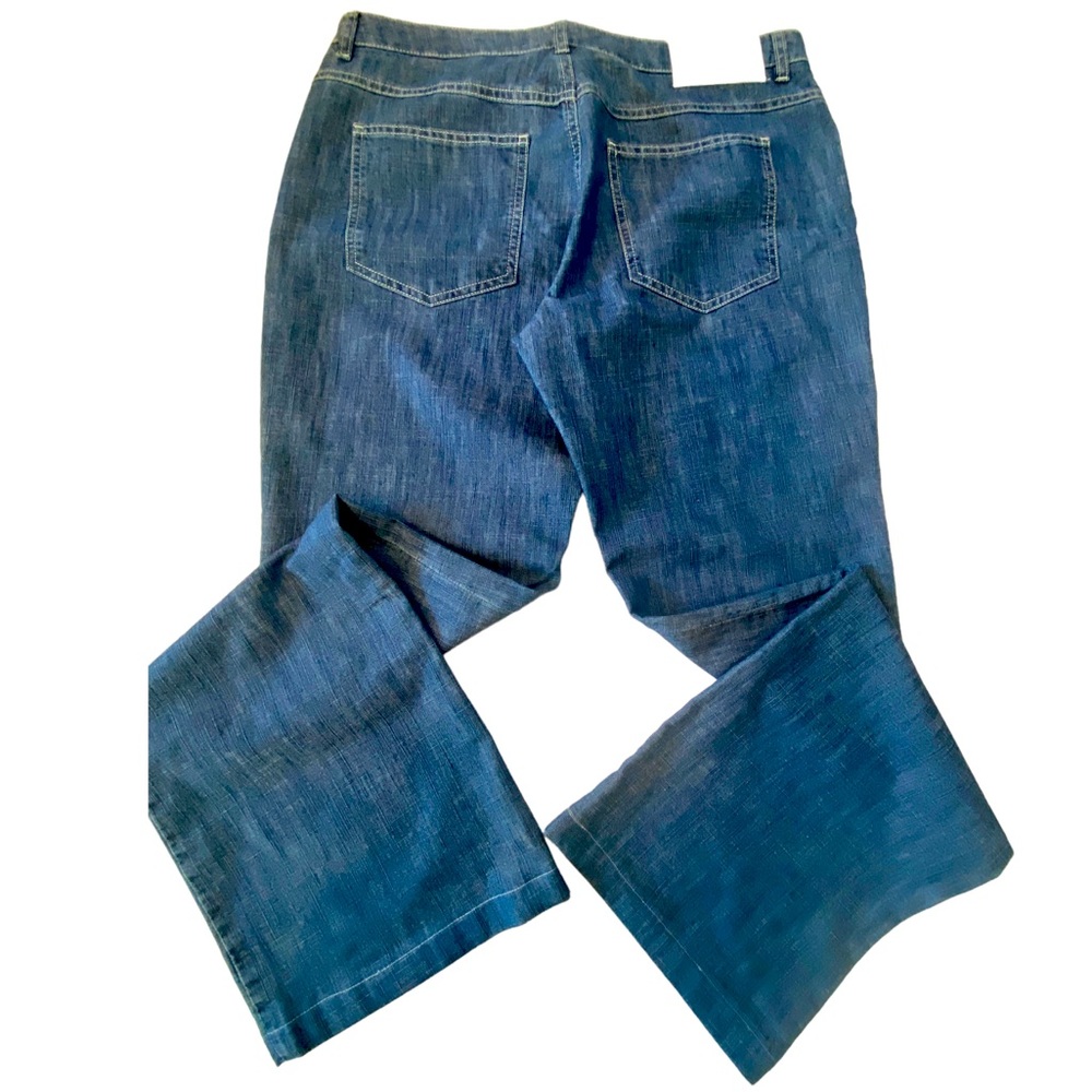Escada Sport Straight Leg Denim Light Weight Trousers Size EU 42 = US 10 NWOT